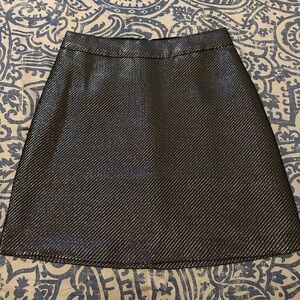 H&M Metallic Mini Skirt - Size 4